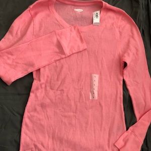 NWT Pink long sleeve tshirt